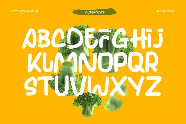 LITTLE FOODY DEMO font