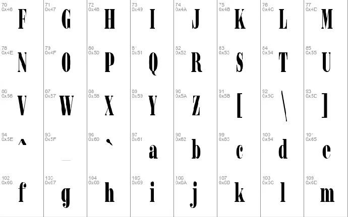 Rojal font