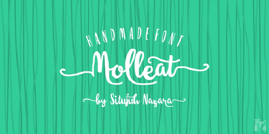 Molleat font