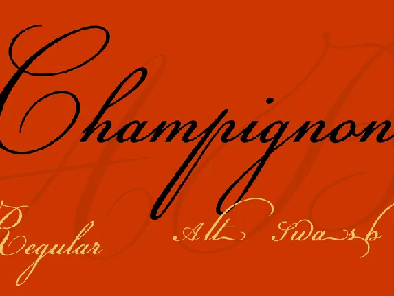 Champignon font