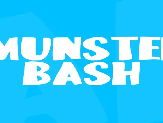 Munster Bash font