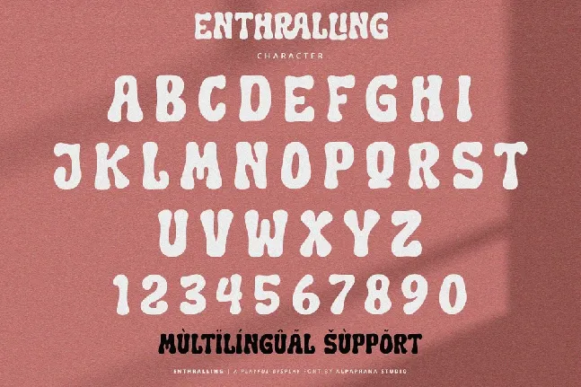 Enthralling font