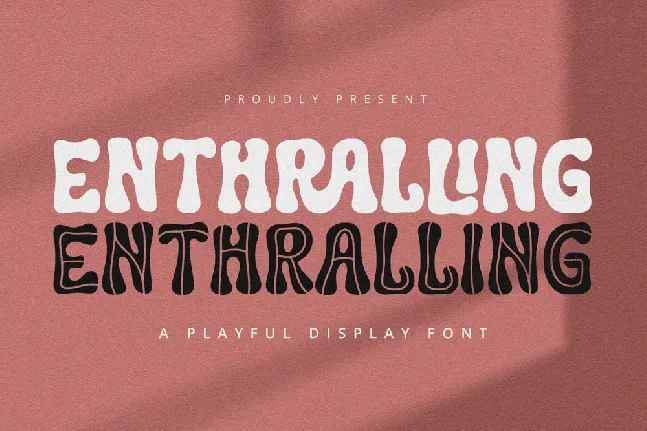 Enthralling font