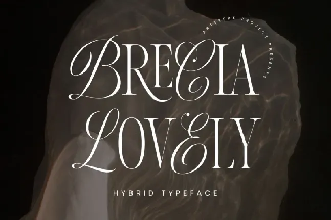 Brecia Lovely font