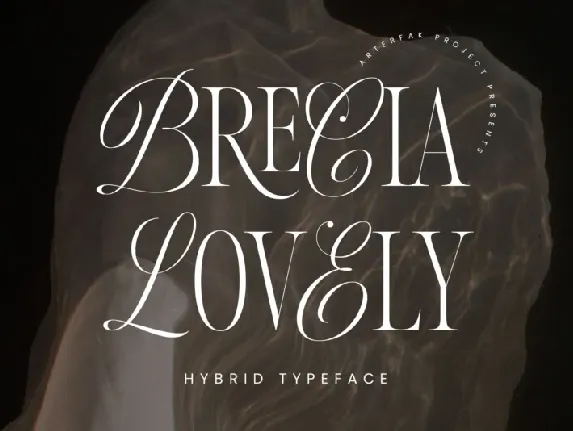 Brecia Lovely font