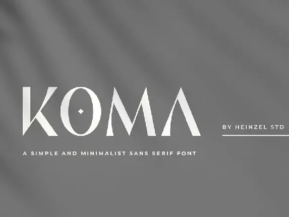 Koma font