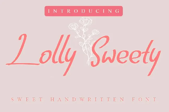 Lolly Sweety font