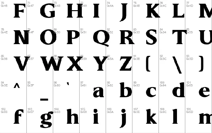 Minthe font