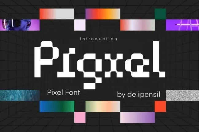 Pigxel font