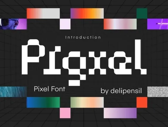 Pigxel font