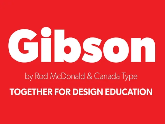 Gibson font