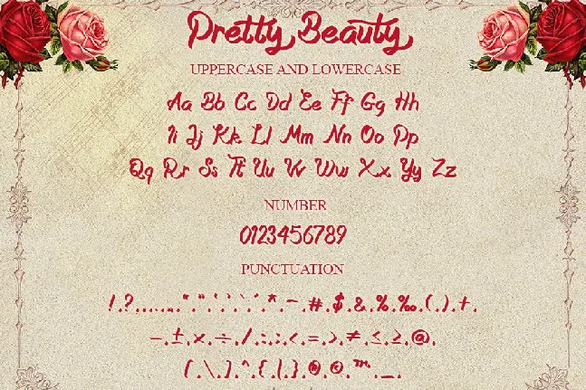 Pretty Beauty font