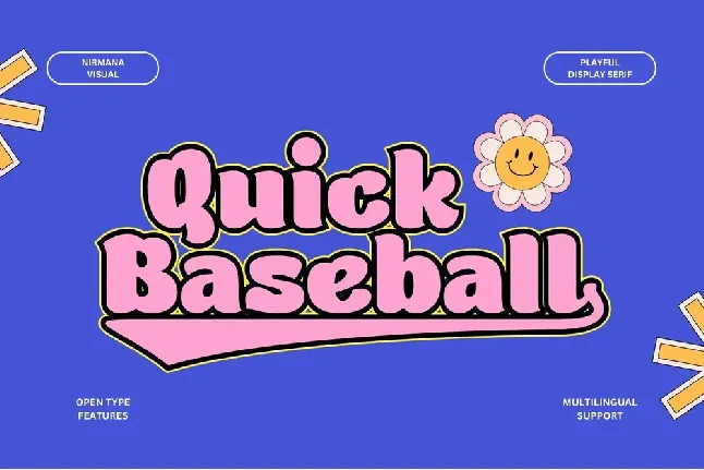 Quick Baseball - Demo Version font