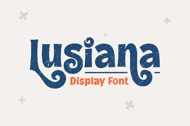 Lusiana font