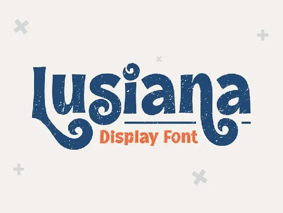 Lusiana font