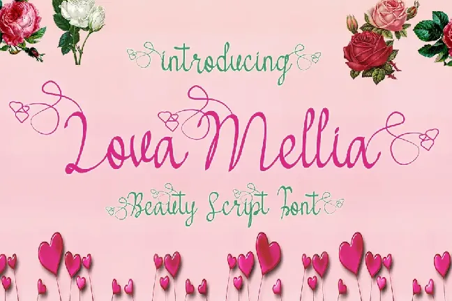 Lova Mellia font