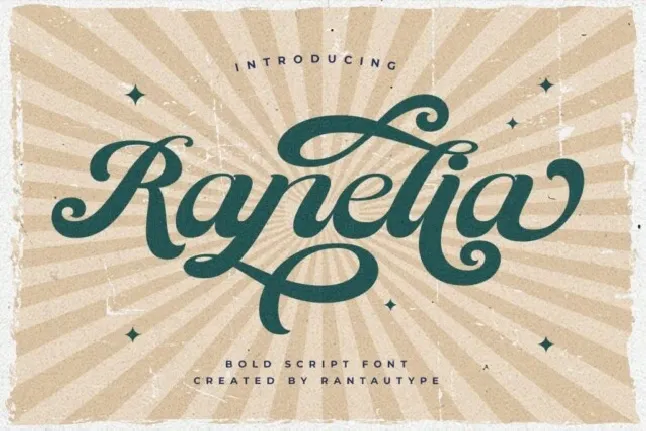 Ranelia font