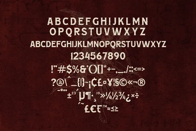 Romace Blades font