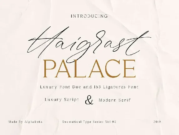 Haigrast font