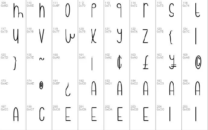 Licoriece font