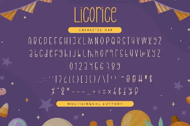 Licoriece font