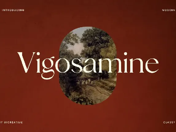 Vigosamine font