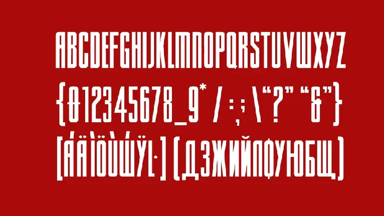 Sacco font