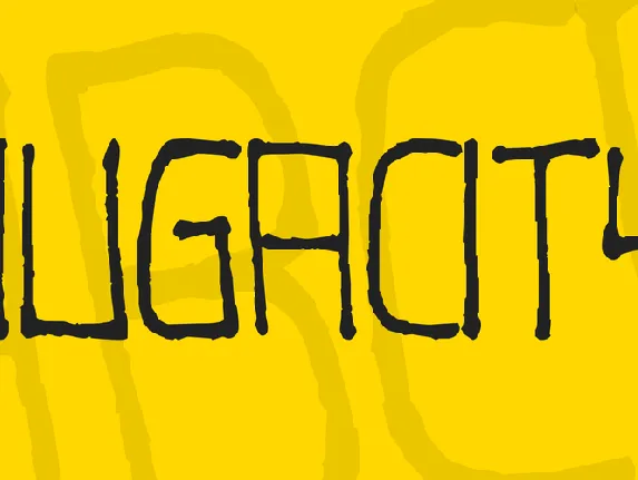 Nugacity font