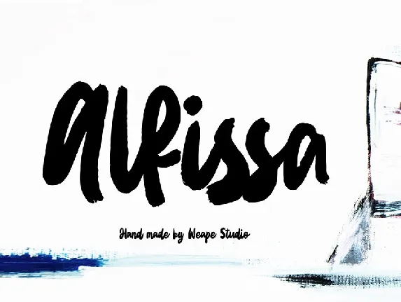 Alfissa font