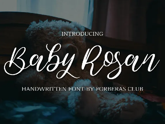 Baby Rosan font