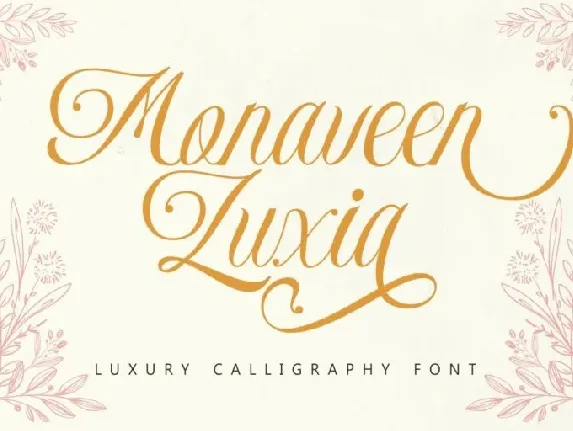 Monaveen Luxia font