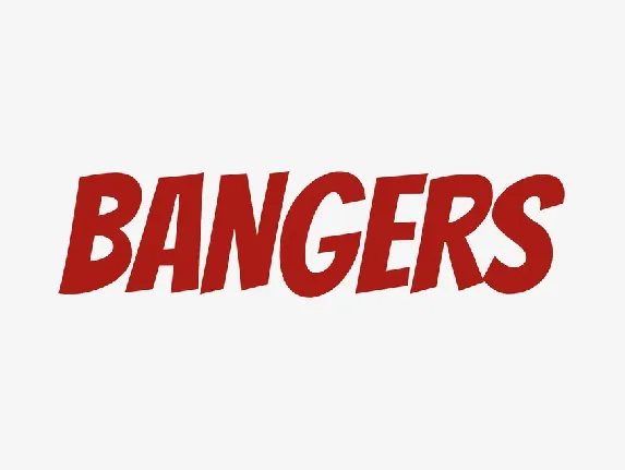 Bangers font