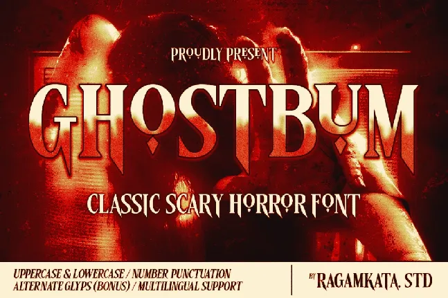 Ghostbum DEMO font