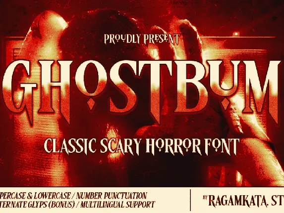 Ghostbum DEMO font