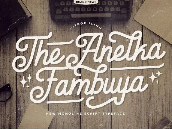 Anelka Fambuya font