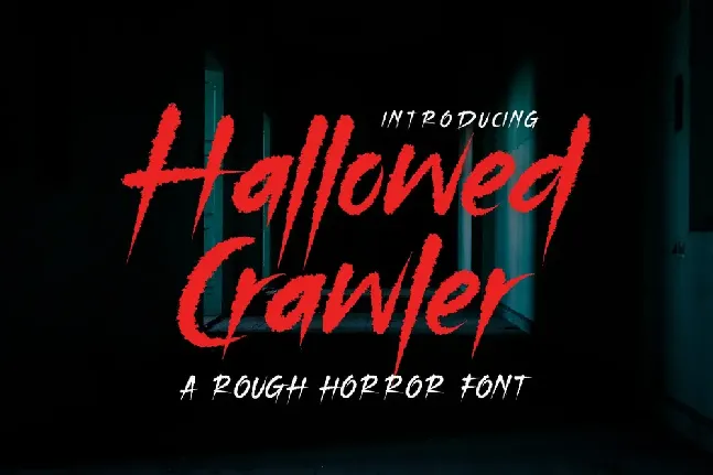 Hallowed Crawler font