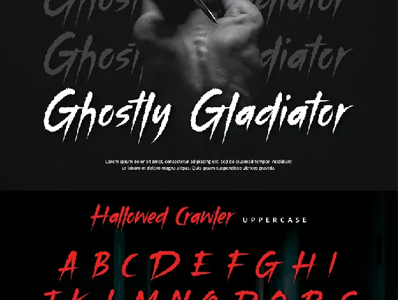 Hallowed Crawler font