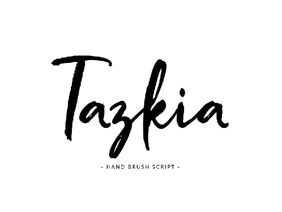 Tazkia font