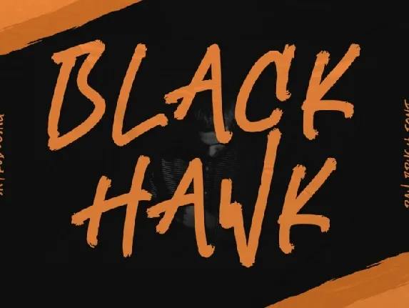 Black Hawk font