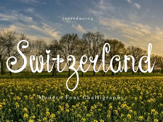 Switzerland font