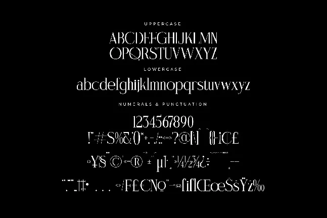 Menistra font