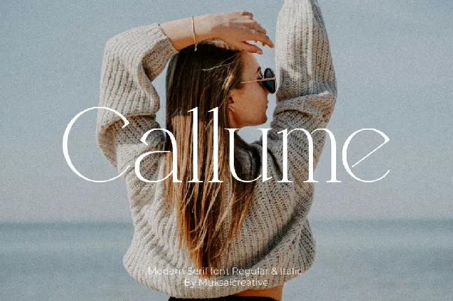 Callume font