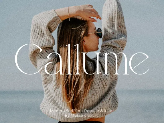 Callume font