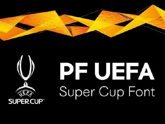 PF UEFA Free font