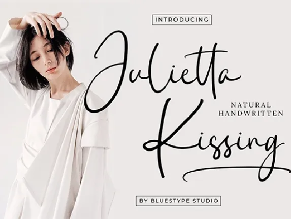 Julietta Kissing font