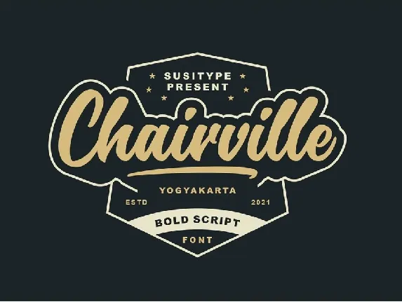 Chairville font