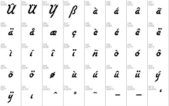 flottflott font