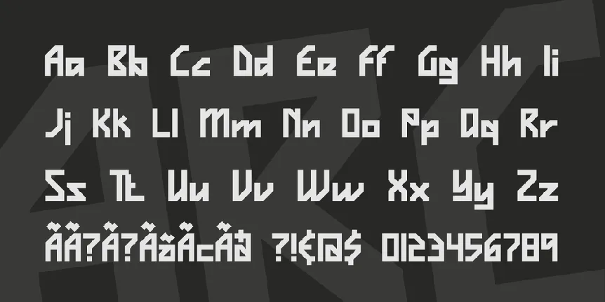 Vigilance BRK font