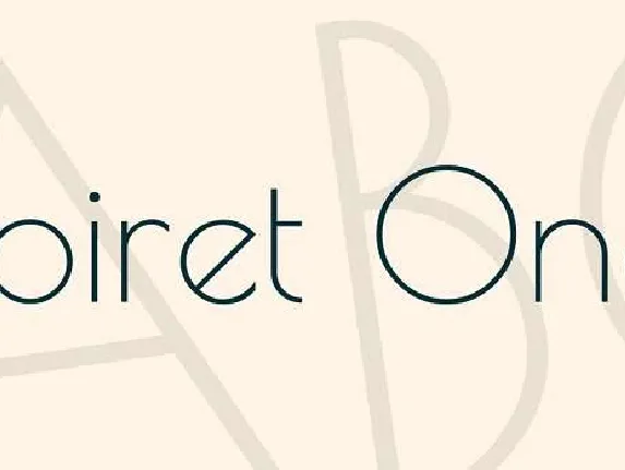 Poiret One font