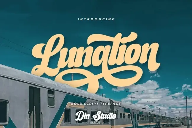 Lunation font